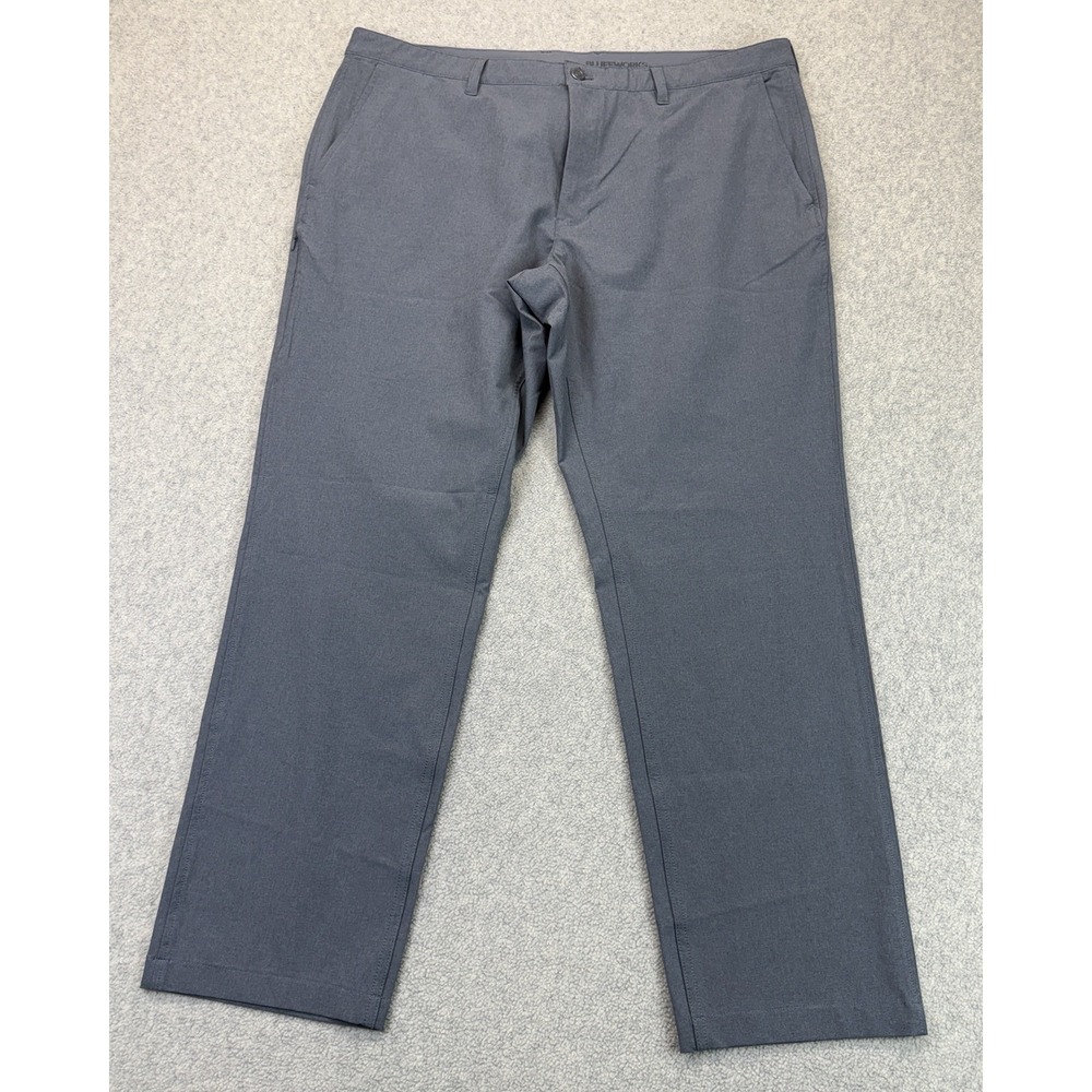 Bluffworks Men's Envoy Lightweight Travel Pants Regular Fit Gray 40W x 32L